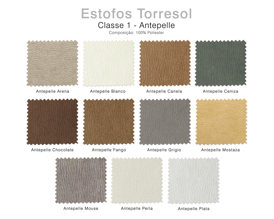 Estofos TORRESOL - Classe 1 Sol Antepelle Estofos TORRESOL - Classe 1 Sol Antepelle