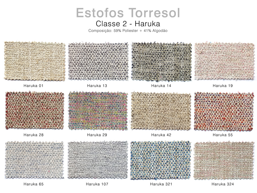 Estofos TORRESOL - Classe 2 Terra Haruka Estofos TORRESOL - Classe 2 Terra Haruka