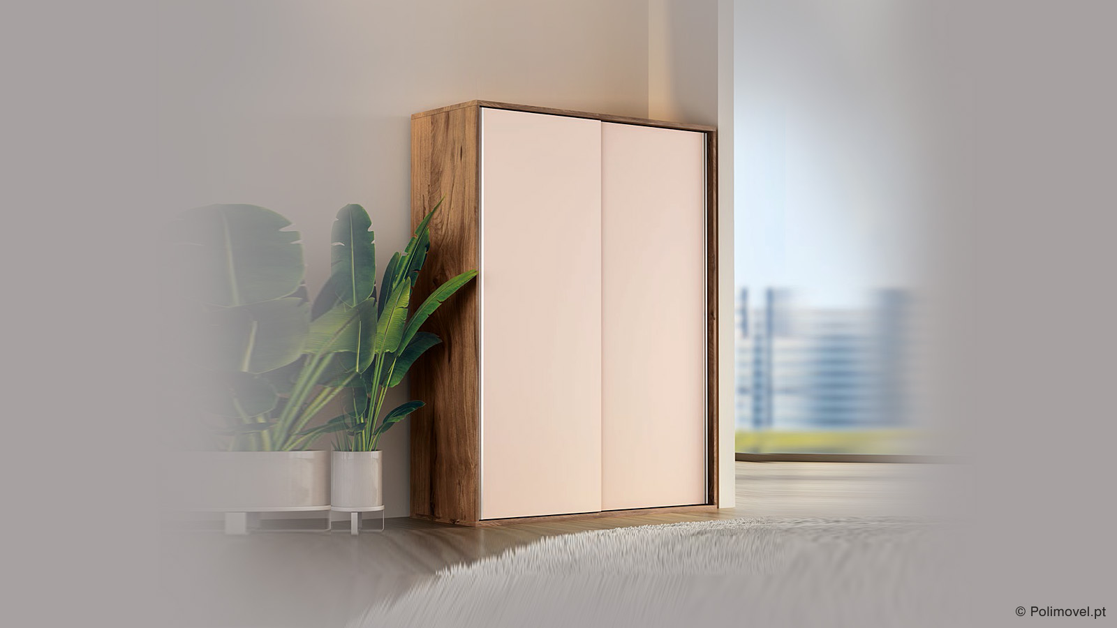 Roupeiro de 2 Portas SOFAMOVEL Evo 25