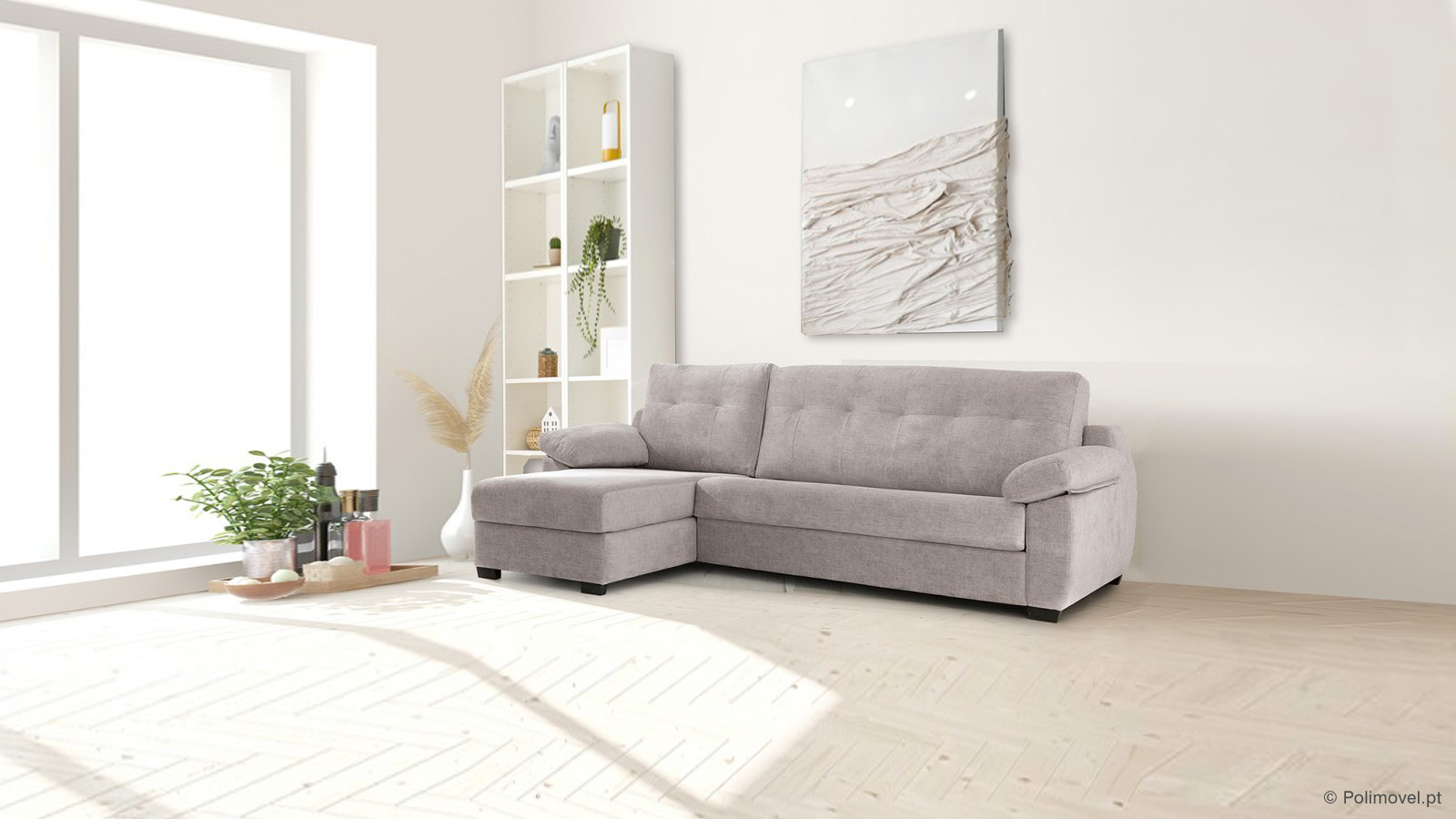 Sofá Cama Chaise Longue MAYOR Channel