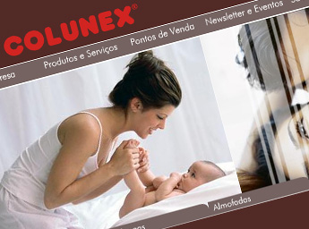 Parceria com marca COLUNEX Parceria com marca COLUNEX