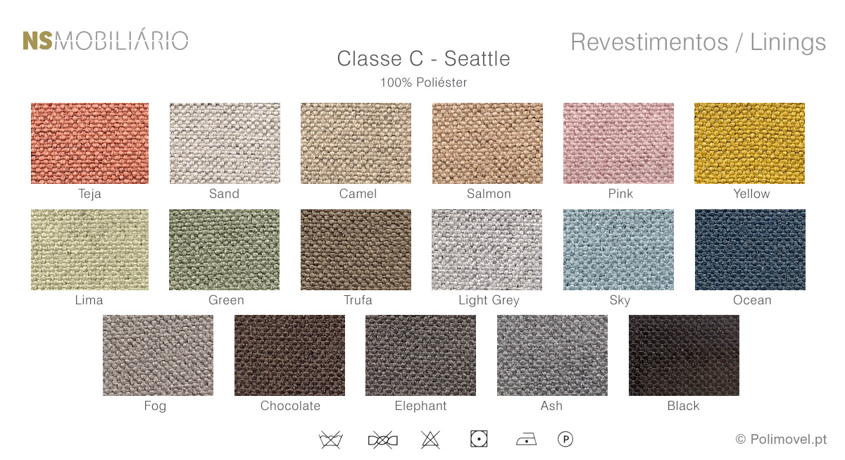 Revestimentos Classe C - Seattle Revestimentos Classe C - Seattle